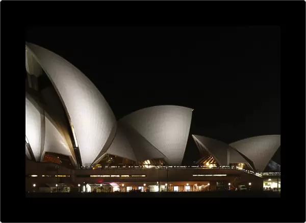 The Sydney Opera House is seen in Central Sydney