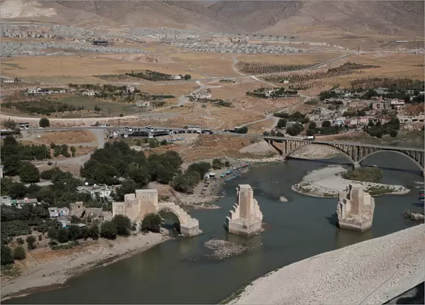 View of Hasankeyf, which will be significantly submerged by the Ilisu Dam