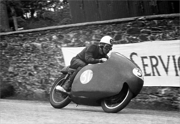 Jack Wood (Duke Velocette) 1956 Junior TT