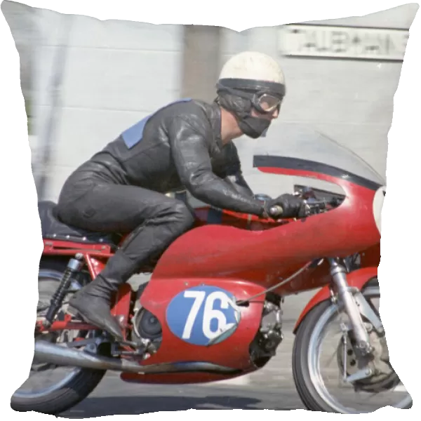 Mick Hatherhill (Lawton Aermacchi) 1969 Junior TT