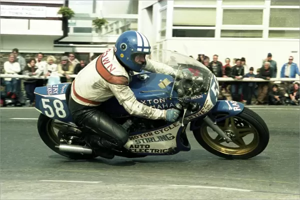 Wattie Brown (Yamaha) 1983 Junior Manx Grand Prix