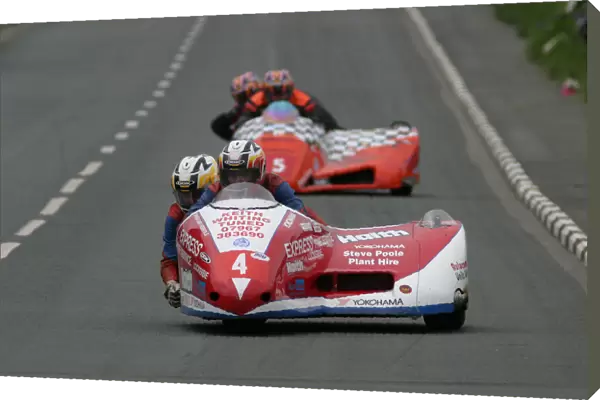 Gary Horspole & Kevin Leigh (Shelbourne Honda) 2003 Sidecar TT