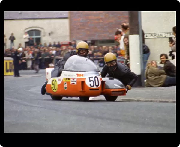 Mick Whitton & Peter Mooney (BSA) 1974 750sc TT