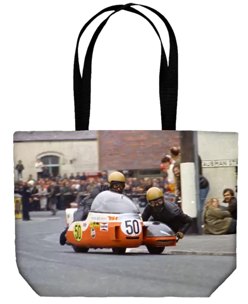 Mick Whitton & Peter Mooney (BSA) 1974 750sc TT
