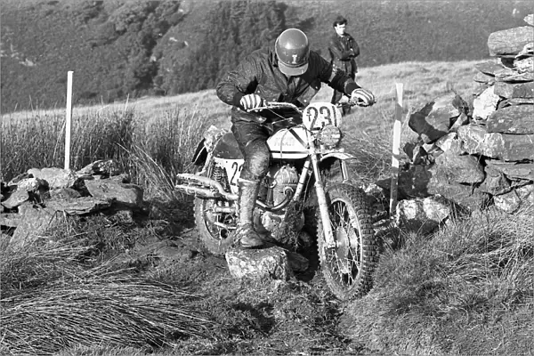 R Consonni (Ducati) 1971 ISDT, Isle of Man