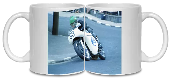 Dennis Gallagher (AJS) 1968 Junior TT