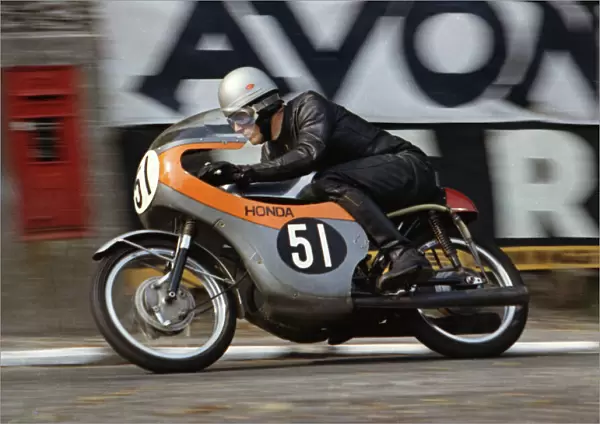 George Plenderleith (Honda) 1966 Ultra Lightweight TT