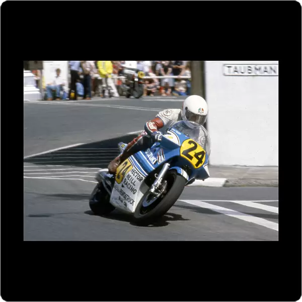 Norman Brown (Suzuki) 1982 Senior TT