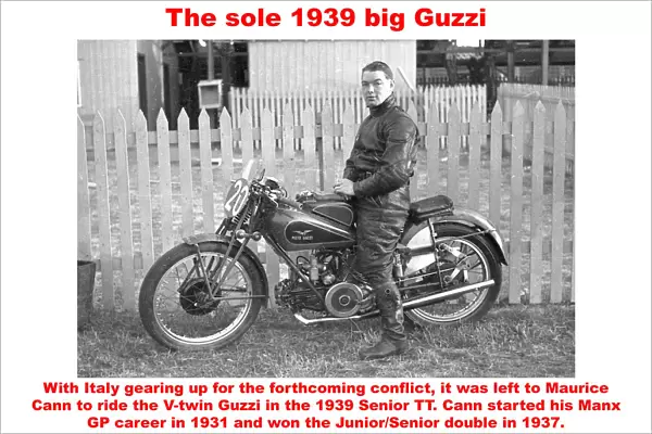 The sole 1939 big Guzzi