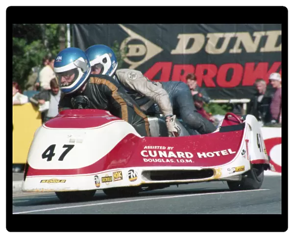 Brian Rostron & Tony Wilde (Yamaha) 1987 Sidecar TT