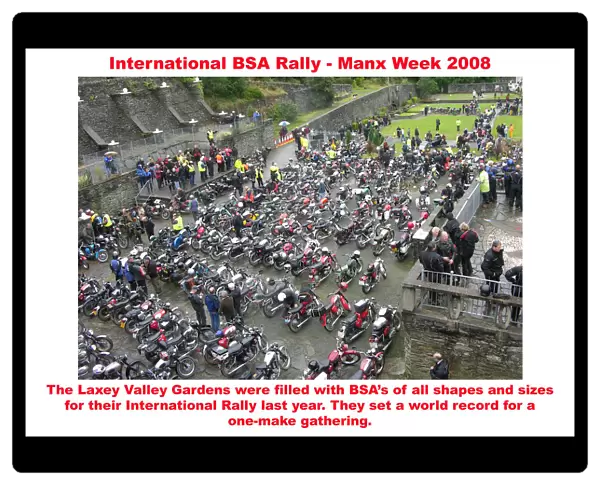 International BSA Rally - Manx Week 2008