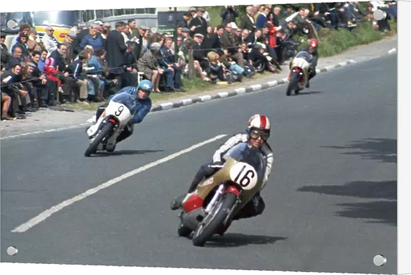 Chas Mortimer & Jack Findlay (Yamaha) 1971 Lightweight TT