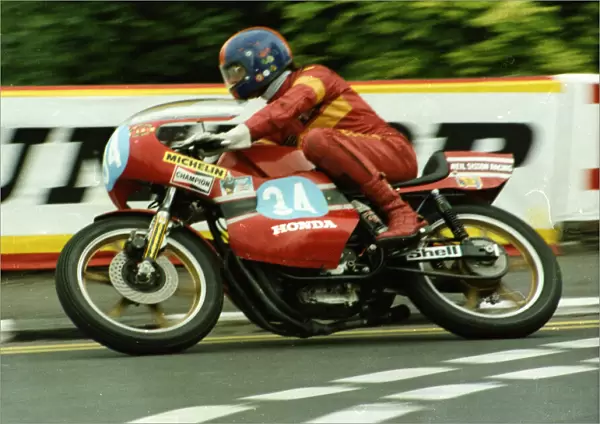 Graham Bentman (Honda) 1979 Formula Two TT