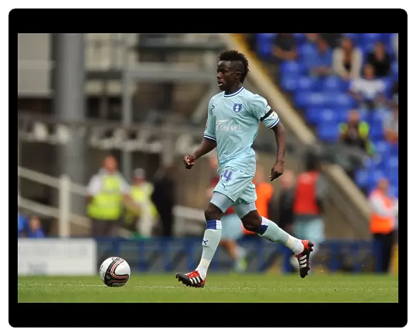 Gael Bigirimana of Coventry City in Action against Birmingham City in the Npower Football League Championship
