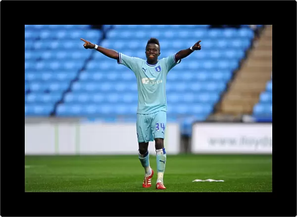 Coventry City FC: Gael Bigirimana's Triumphant Moment as Championship Champions Against Derby County (10-09-2011)