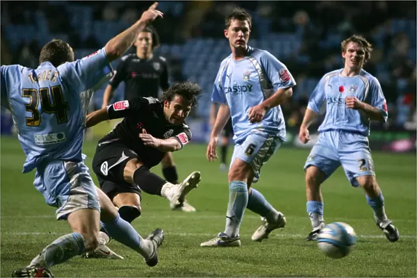 Andrade's Hat-Trick: Coventry City vs. West Bromwich Albion in Championship Action (12-11-2007)