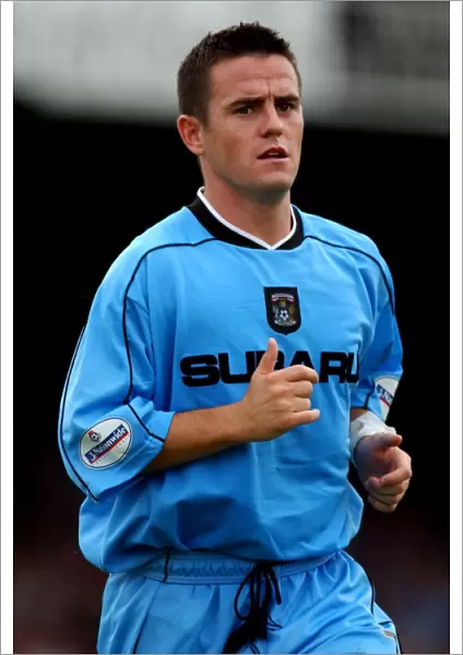 David Thompson in Action: Coventry City vs. Stockport County, Nationwide League Division One (August 11, 2001)