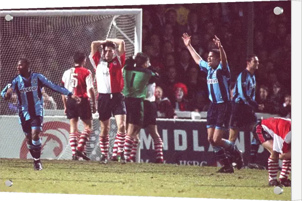 Noel Whelan's FA Cup Upset: Coventry City's Historic Win over Woking's Disappointed Defense (Feb 1997)