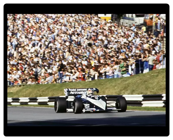 Brabham BT52, Nelson Piquet. 1983 GP of Europe Brands Hatch, 25  /  9  /  1983
