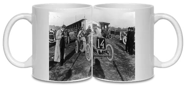 1908 Grand Prix De L ACF, Jenatzy in the Mors