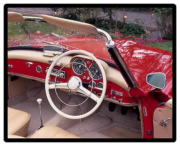 Mercedes-Benz 190SL, 1956, Red
