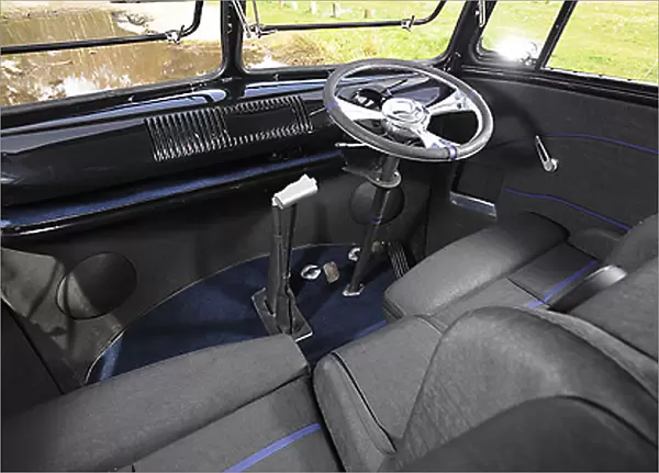 VW Volkswagen Classic Camper van (modified), 1965, Blue, metallic