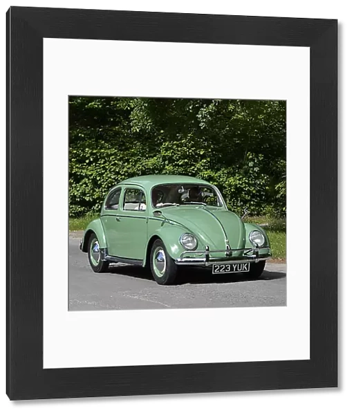 VW Volkswagen Classic Beetle (1100cc), 1959, Green