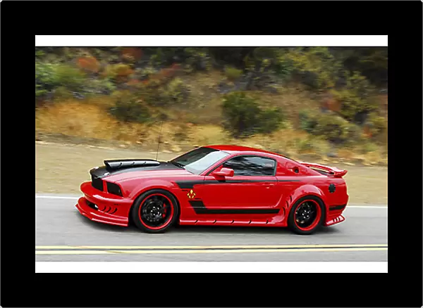 Ford Galpin Auto Sports Red Mist Mustang, 2008, Red