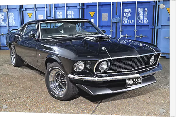 Ford Mustang 428, 1969, Black