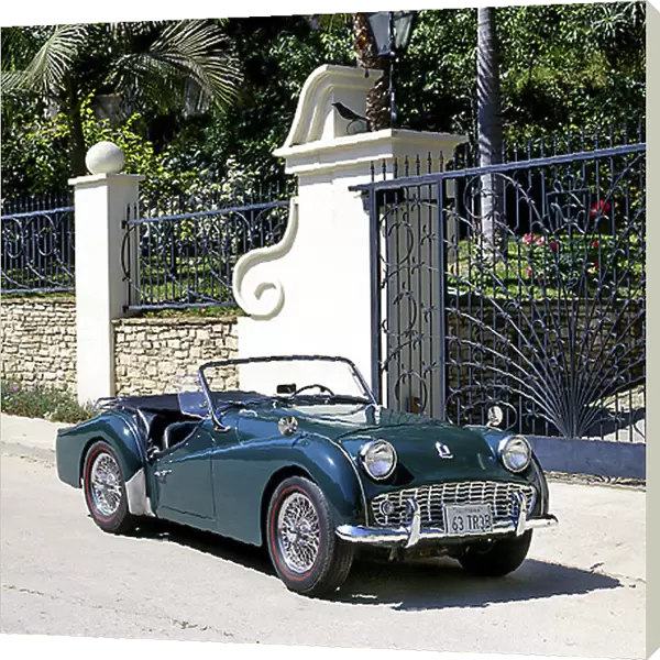 Triumph TR3B, 1963, Green