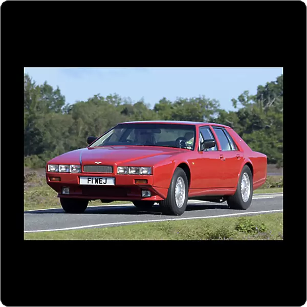 Aston Martin Lagonda (The Wedge) 1985 Red