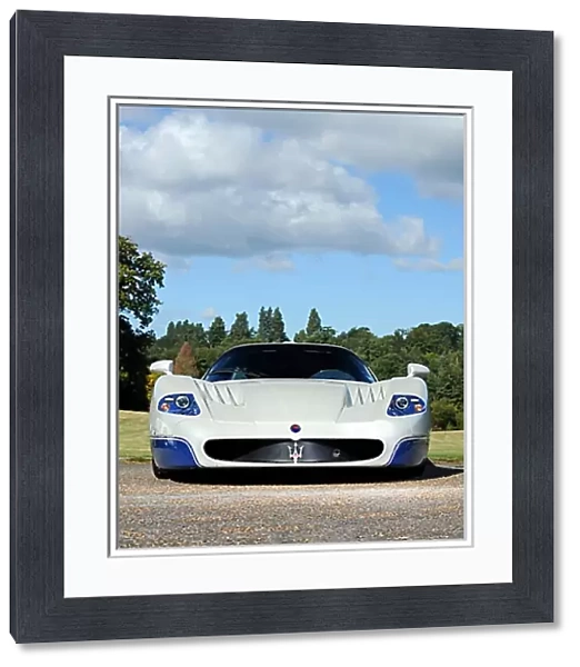 Maserati MC12 (ex-Chris Evans collection), 2005, White, & blue