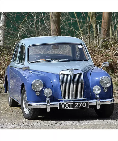 MG Magnette, 1958, Blue, 2-tone