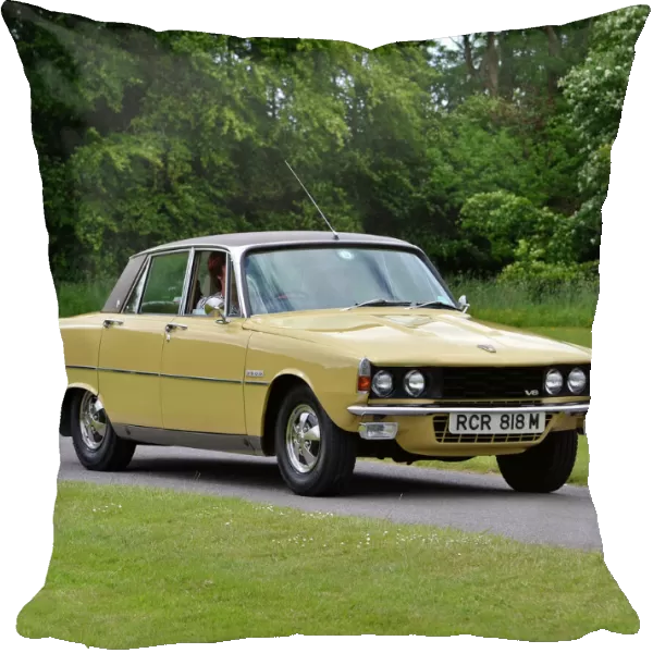 Rover P6 3500 V8, 1974, Yellow, (mustard)
