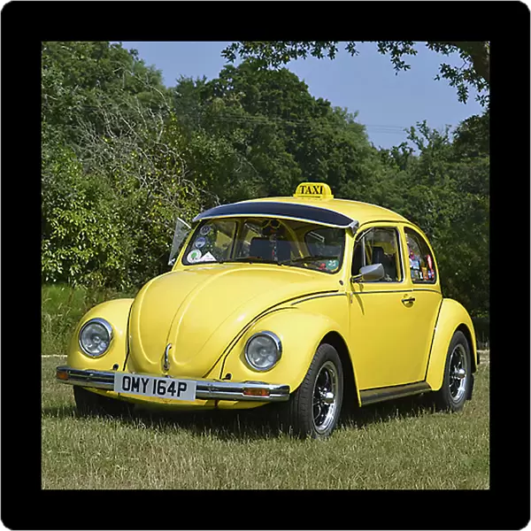 VW Volkswagen Beetle Classic Beetle 1200 (Taxi), 1975, Yellow