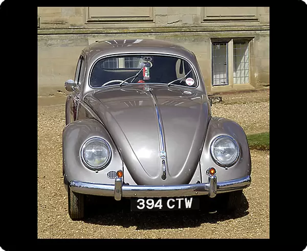 VW Volkswagen Beetle Classic Beetle (1192cc), 1955, Gold, Champagne