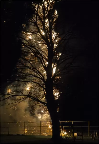 November 5th firework display