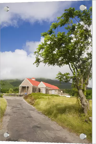 St. Georges Anglican Church, 1842 at Windward Beach, Nevis