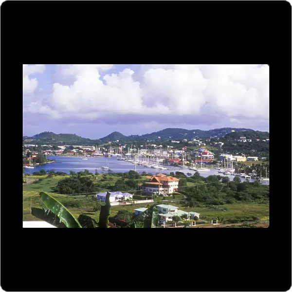 Choc Bay, Castries city center, St Lucia, Caribbean