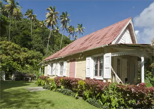 North America, Caribbean, St. Lucia, Soufriere. Fond Doux Holiday Plantation. Established