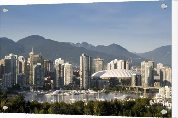 Skyline of Vancouver, BC, Canada