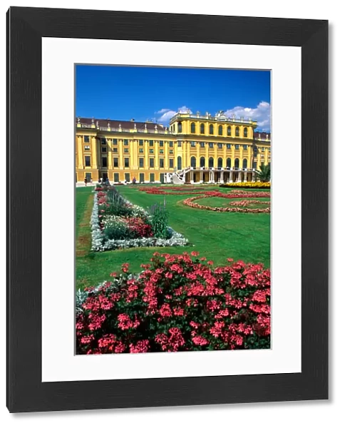 Schonbrunn Castle in Vienna, Austria. europe, austria, austrian, travel, tourism