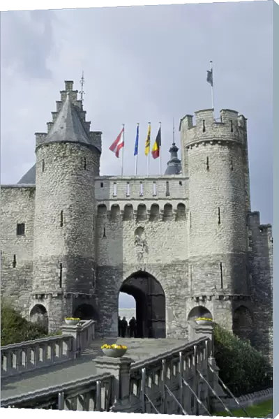 Europe, Belgium, Flanders, Antwerp Province, Antwerp, Steen (Castle), Maritime Museum