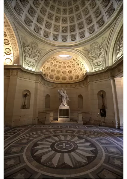 The interior view of Chapelle Explatoire. Paris. France