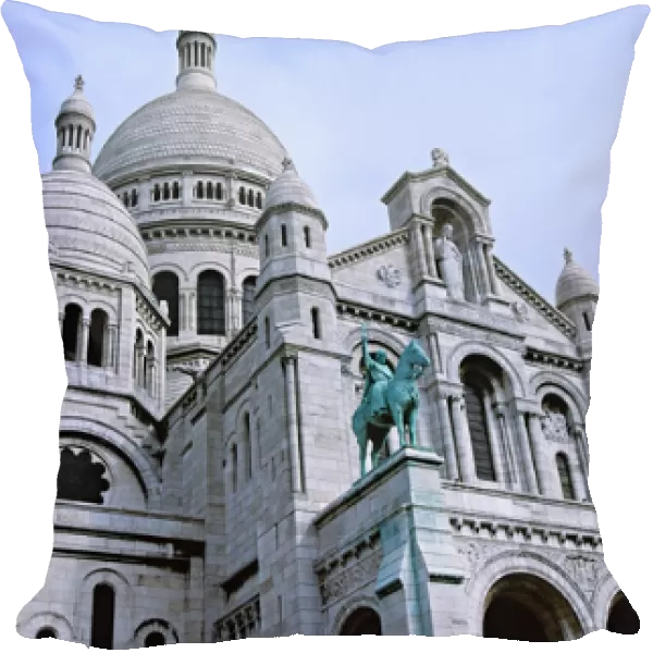 Sacre Coeur, the Sacred Heart Cathedral in Montmartre, Paris