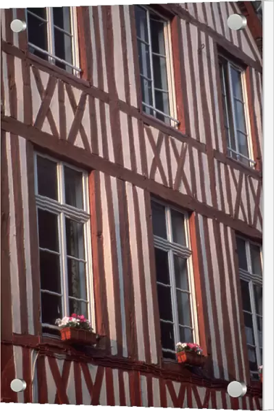 Europe, Rouen Timbered houses