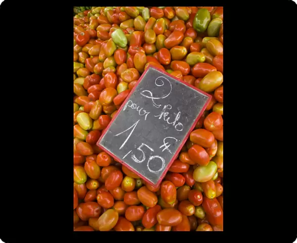 France, Reunion Island, St-Paul, Seafront Market, tomatoes