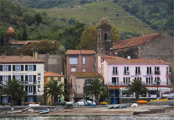 France, Languedoc-Roussillon, Pyrennes-Orientales Department, Vermillion Coast Area