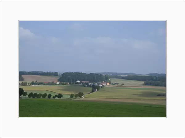 Germany, Bavaria. Franconian countryside between Regensburg & Nuremberg