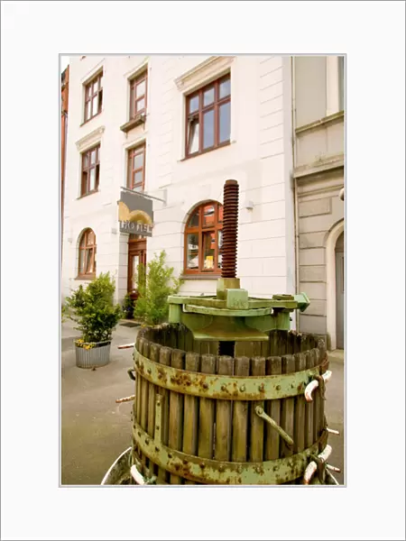 hotel and wine press, Lubeck_germany
